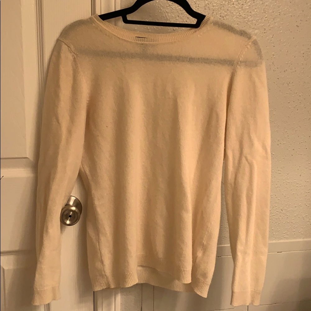 Crew-Neck Cashmere Sweater
